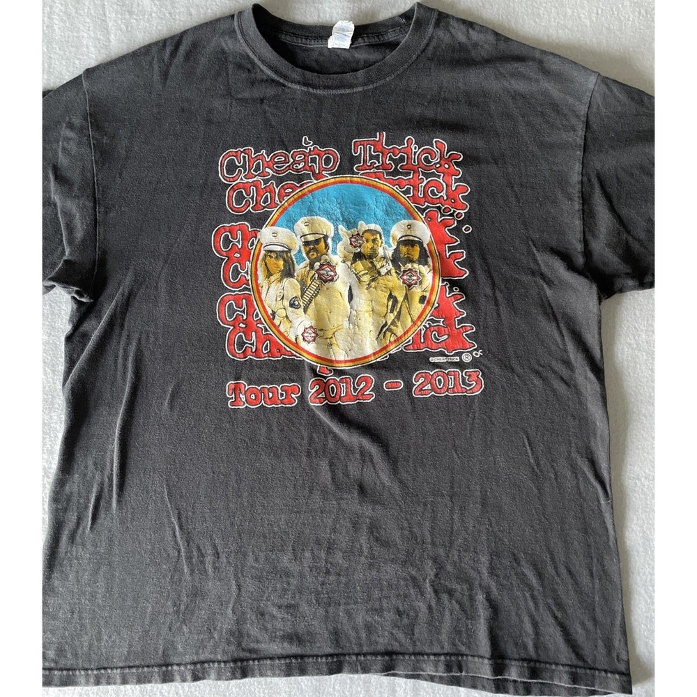 CHEAP TRICK - 2012-2013 TOUR TSHiRT‎ Large